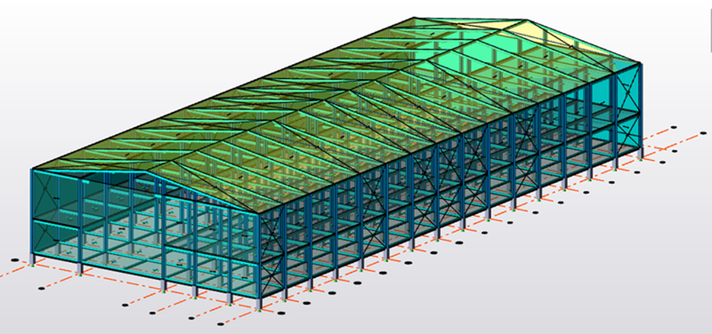 Portal Frame Warehouse