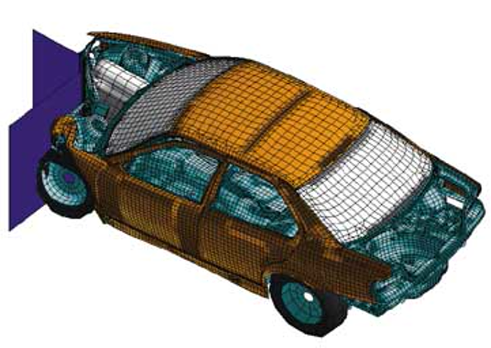 Full Vehicle Shell Mesh
