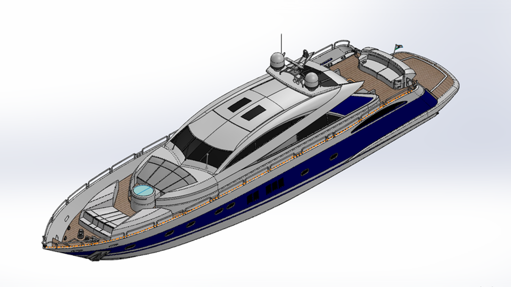 Motor Yacht Hull & Superstructure